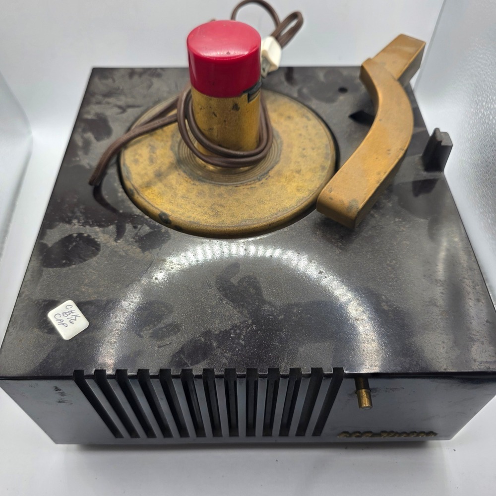 1949 RCA Victor 9-EY-3 45 RPM Record Player Bakelite Phonograph Untested - Picture 3 of 8